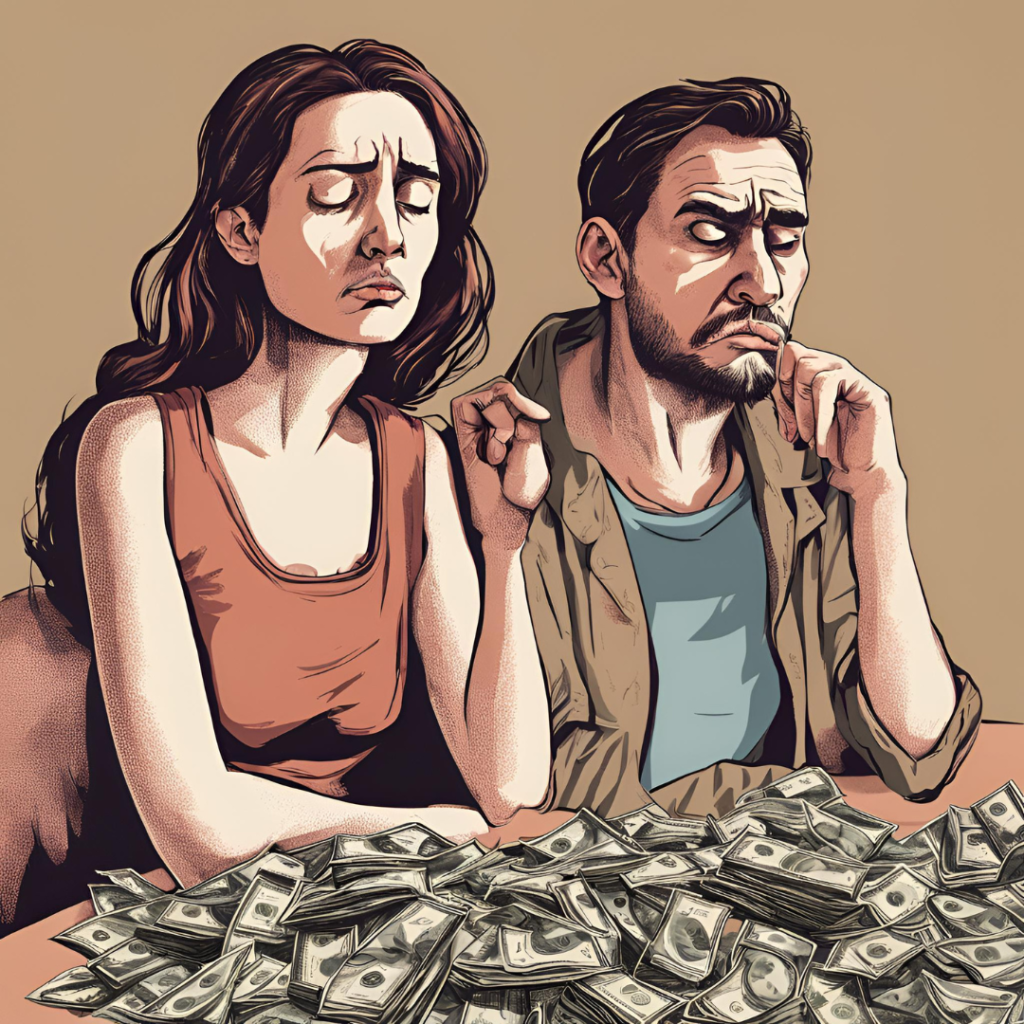 お金がない 別れる